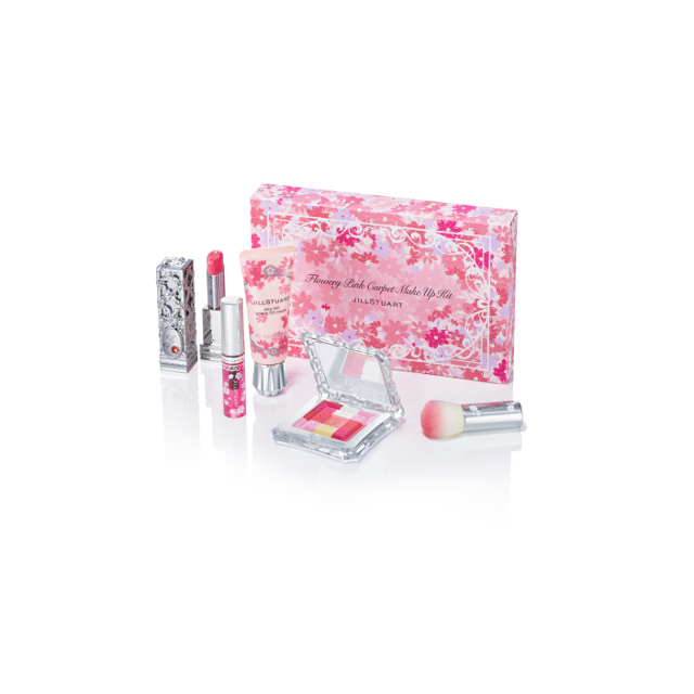 JILL STUART flowery pink carpet make up kit